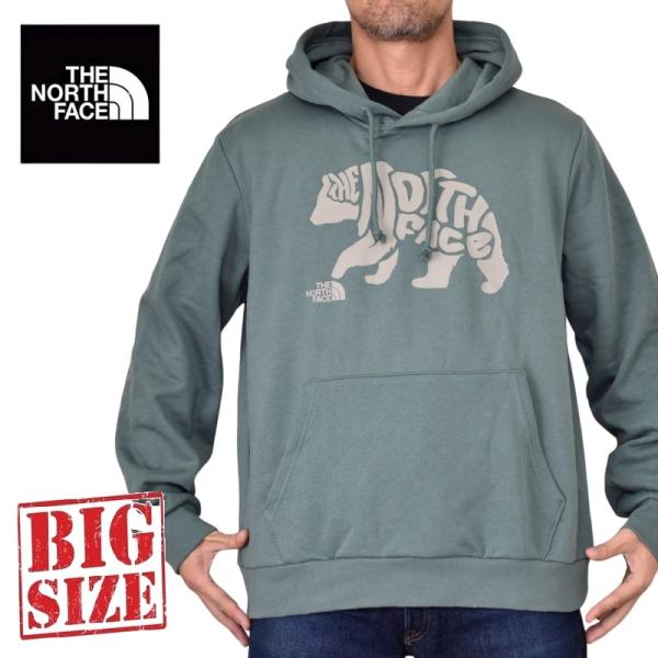 大きいサイズ メンズ ノースフェイス プルオーバー パーカー スウェット フーディー USAモデル ...