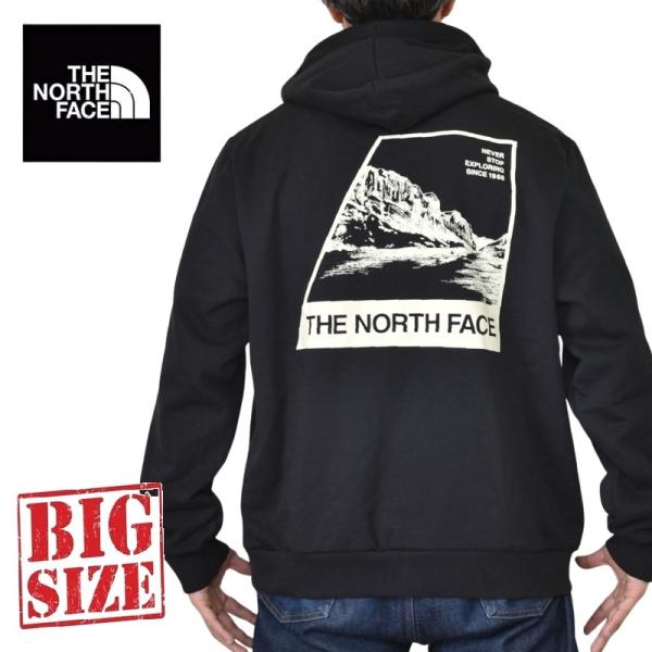 大きいサイズ メンズ ノースフェイス プルオーバー パーカー スウェット フーディー USAモデル ...