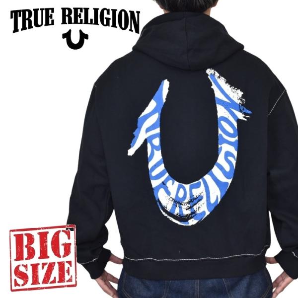 大きいサイズ メンズ TRUE RELIGION トゥルーレリジョン HORSESHOE PAINT...