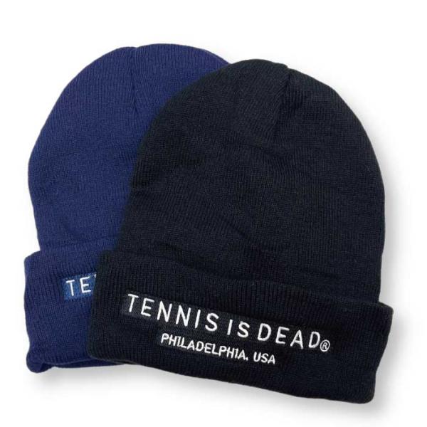 【TENNIS is DEAD USA】ニット キャップ ビーニー テニスイズデッド KRISTOP...