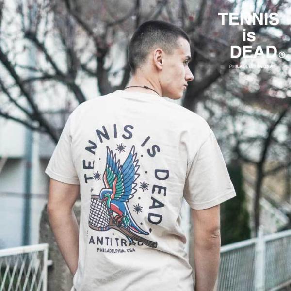 【TENNIS is DEAD USA】メンズ Tシャツ テニスイズデッド JOEL (ジョエル) ...