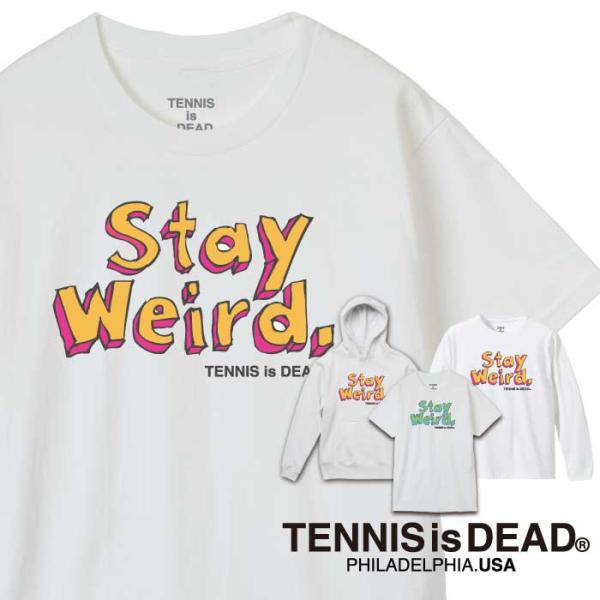 【TENNIS is DEAD USA】メンズ Tシャツ ロンT パーカー テニスイズデッド DEL...