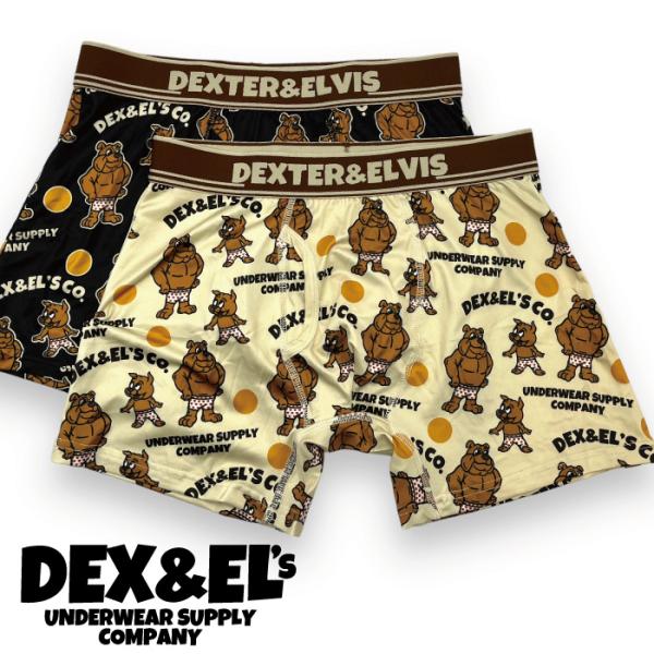 【創業9周年記念】DEX &amp; EL'S「デックス&amp;エルズ」ボクサーパンツ トランクス S-2XL 企...