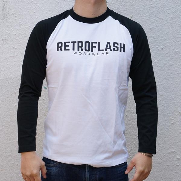 【RETROFLASH レトロフラッシュ】トータルテンボスのSUSHI☆BOYS着用 ラグランシャツ...