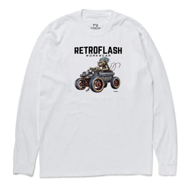 【RETROFLASH レトロフラッシュ】トータルテンボスのSUSHI☆BOYS着用 長袖 Tシャツ...