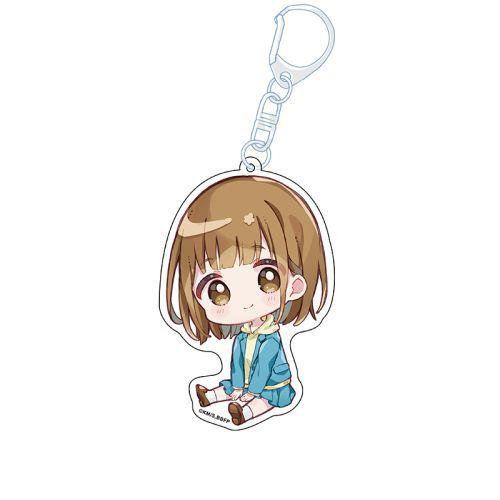 アオのハコ ぺたん娘 アクリルキーホルダー 鹿野千夏 (制服) 【新品・在庫品】