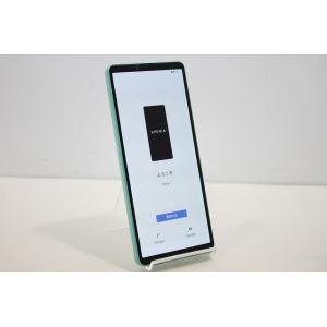 中古】SONY au 【SIMフリー】 Xperia 10 IV ミント 6GB 128GB SOG07