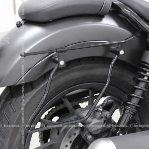 キジマ ホンダ レブル250-500用バッグサポート 左右セット Bag Support For HONDA Rebel 250-500 Right & Left Set 210-487｜degner-jp