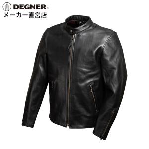 DEGNER（デグナー） 20WJ-2 レザージャケット 黒/黒 XLサイズ JP店