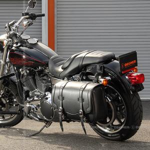 DEGNER（デグナー） バイク サイドバッグ ハーレー アメリカン 本革