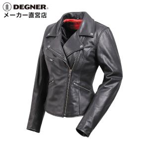 【大幅値下げ】DEGNER デグナー ライダースジャケット L プロテクター付 デグナーWEB正規代理店】 デグナー FR20WJ-12 ダブルライダース