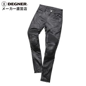 DEGNER（デグナー） バイク用 レザーパンツ 秋 冬 ライディングパンツ