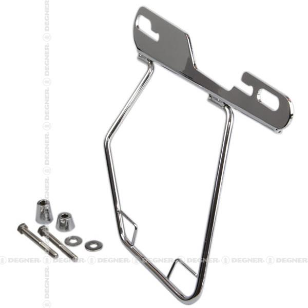 キジマ サドルバッグガード クロームメッキ 左側 2004年以降スポーツスター XL1200CX/T...