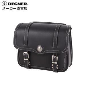 DEGNER（デグナー） レザーサドルバッグ/LEATHER SADDLEBAG（ブラック 