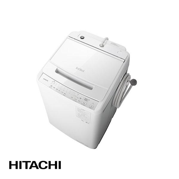 HITACHI　日立　洗濯容量8kg　縦型 洗濯機　ビートウォッシュ BW-V80J(W) [ホワイ...