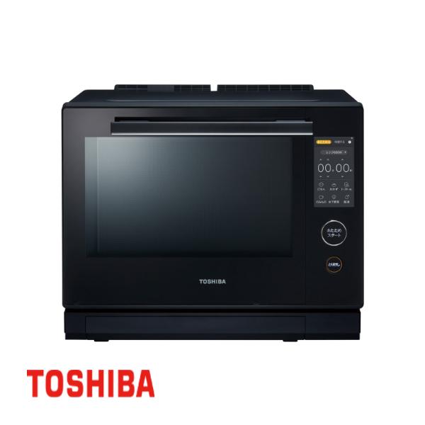 TOSHIBA　東芝　庫内容量30L　スチームオーブンレンジ　石窯ドーム ER-D7000A(K) ...