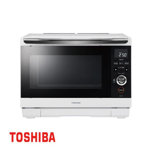 TOSHIBA　東芝　庫内容量26L　スチームオーブンレンジ　石窯ドーム ER-YD90(W) [ホ...