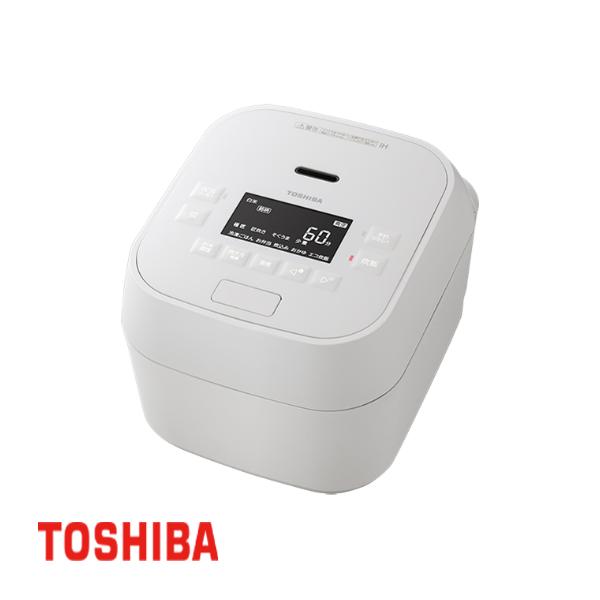TOSHIBA　東芝　5.5合炊き　圧力IH炊飯ジャー　炊飯器　真空圧力IH  RC-10MGX(W...