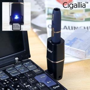 アイコス iqos 充電器 USB 車載 電子煙草 シガリア Cigallia 本体 チャージャー モバイルバッテリー 内装用品 車用品 アクセサリー おしゃれ