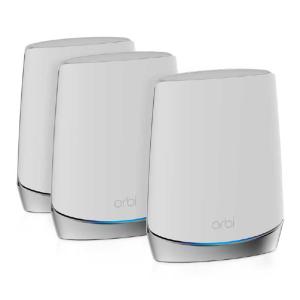 NETGEAR Orbi WiFi 6 Mini AX4200トライバンドメッシュWiFiシステム スターターキット 3台セット Orbiシリーズ RBK753100JPS