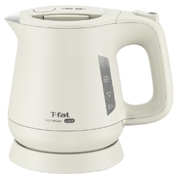 ティファール 電気ケトル (0.8L) アプレシア ロック アイボリー KO640AJP ※国内正規...
