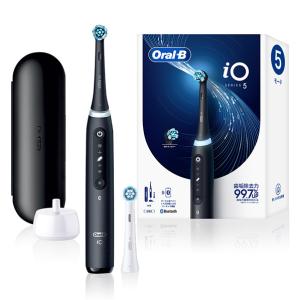 BRAUN ブラウン 電動歯ブラシ iO5 マットブラック IOG52J62KBK (納期目安1-2週間)