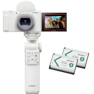 SONY デジタルカメラ シューティンググリップキット VLOGCAM ホワイト ZV-1M2GW（納期目安1〜2週間）｜dejikura