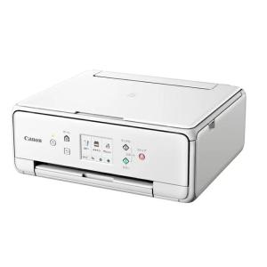 Canon キャノン インクジェット複合機 プリンター PIXUS  TS6330WH ホワイト　ハガキ印刷（予約受付中：5/27〜発送）｜デジ倉