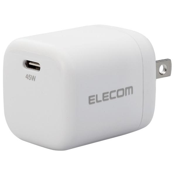 エレコム USB Power Delivery 45W AC充電器(C×1) ホワイト ACDCPD...