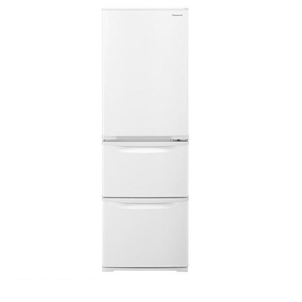 パナソニック（右開き）365L 3ドア冷蔵庫 NR-C374C-W グレイスホワイト NRC374C...