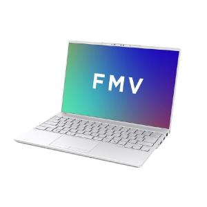 富士通 ノートパソコン 14型WUXGA/Core Ultra 7 155H/Arcグラフィックス/メモリ16GB/約512GB SSD/WiFi7 シルバーホワイト FMVU77K3W5 (九州倉庫)