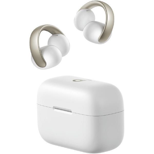 Anker イヤーカフ型 フルワイヤレスイヤホン Soundcore AeroClip ホワイト&amp;ゴ...