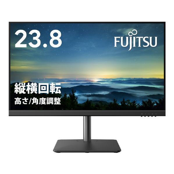 富士通 23.8型ワイド液晶ディスプレイ VT series ブラック VTF24021BT (納期...