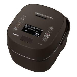 東芝 真空圧力IH炊飯ジャー炎匠炊き RC-10E2VX ディープブラウン