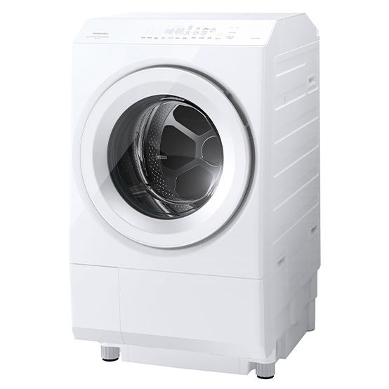 東芝  (左開き) 12.0kgドラム式洗濯乾燥機 ZABOON ザブーン TW-127XM3L(W...