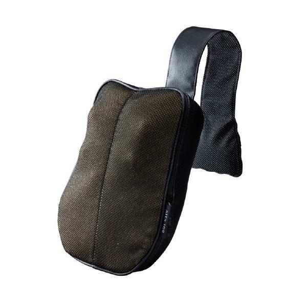 アテックス マッサージクッション 肩甲骨ケア AX-HC231BK ブラック AXHC231BK (...