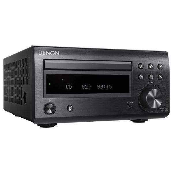DENON CDレシーバー ブラック RCDM41K (納期目安2-3週間)