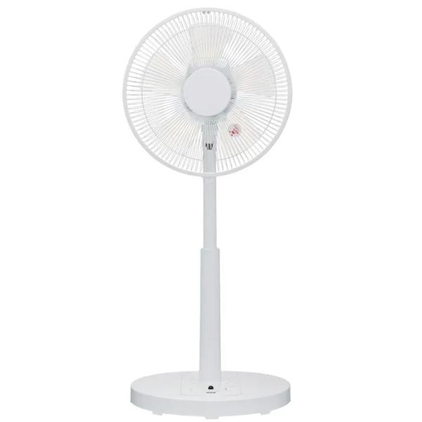 YUASA DCモーター搭載リビング扇風機 YK-D3403GFR(W) ホワイト YKD3403G...