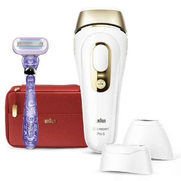 BRAUN ブラウン 光美容器 シルクエキスパート Pro5 ホワイト/ゴールド PL5268(納期...