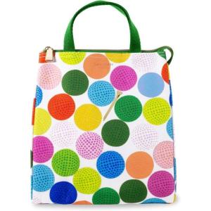 ケイト・スペード ニューヨーク ランチバッグ 保冷ランチトート Kate spade new york GOLF BALLS  LANCH BAG 243032｜dekoselecthion