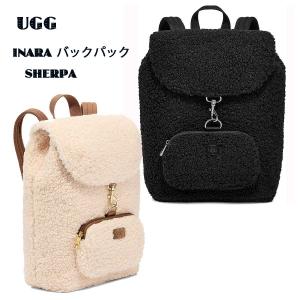 UGG バックパック アグ INARA SHERPA フワフワシェルパ素材のバックパック 1131433 送料無料｜dekoselecthion