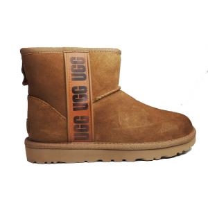 ムートンブーツ UGG アグ WOMEN CLASSIC MINI SIDE LOGO II W 1...