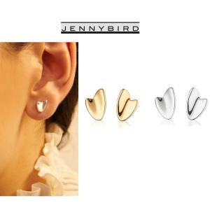 ピアス JENNYBIRD ジェニーバード Helena Stud Set シルバー＆ゴールドハートのセットピアス JB3105-SET｜dekoselecthion