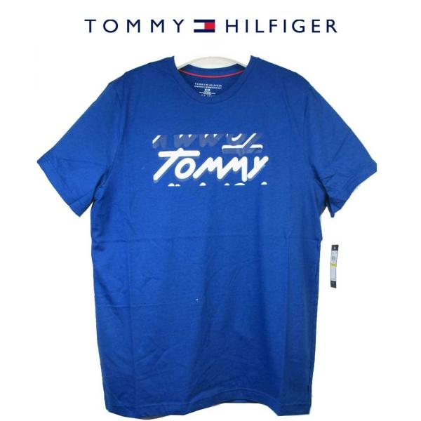 シグネチャーロゴの半袖Tシャツ TOMMY HILFIGER トミーヒルフィガー Men メンズ 0...