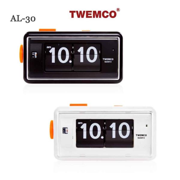 TWEMCO トゥエンコ インテリアクロック パタパタ時計 アラームクロック al-30 送料無料