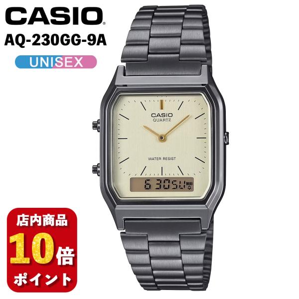 CASIO AQ-230GG-9A カシオ ヴィンテージ 海外モデル チプカシ メンズ レディース ...