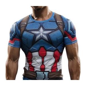 UDW-220 ラッシュガード キャプテンアメリカ 格闘技 インナー