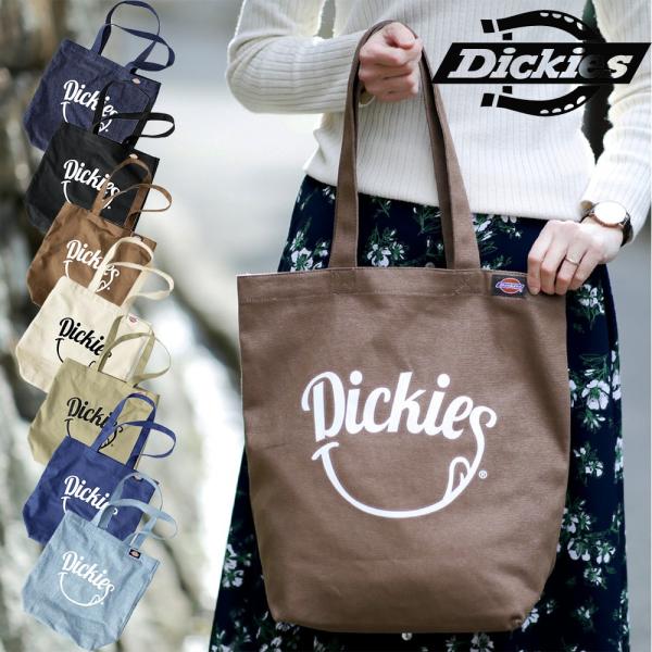 Dickies ディッキーズ スマイル ロゴ キャンバス デニム トート バッグ 2020年 新作 ...