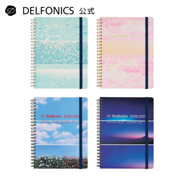 手帳 ロルバーン ダイアリー フィルム A5サイズ 2026年版 2026年3月始まり デルフォニッ...