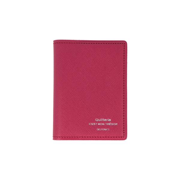 カードファイル レディース メンズ スリム キトリ コンパクト カード入れ 名刺 ベージュ ワイン ...